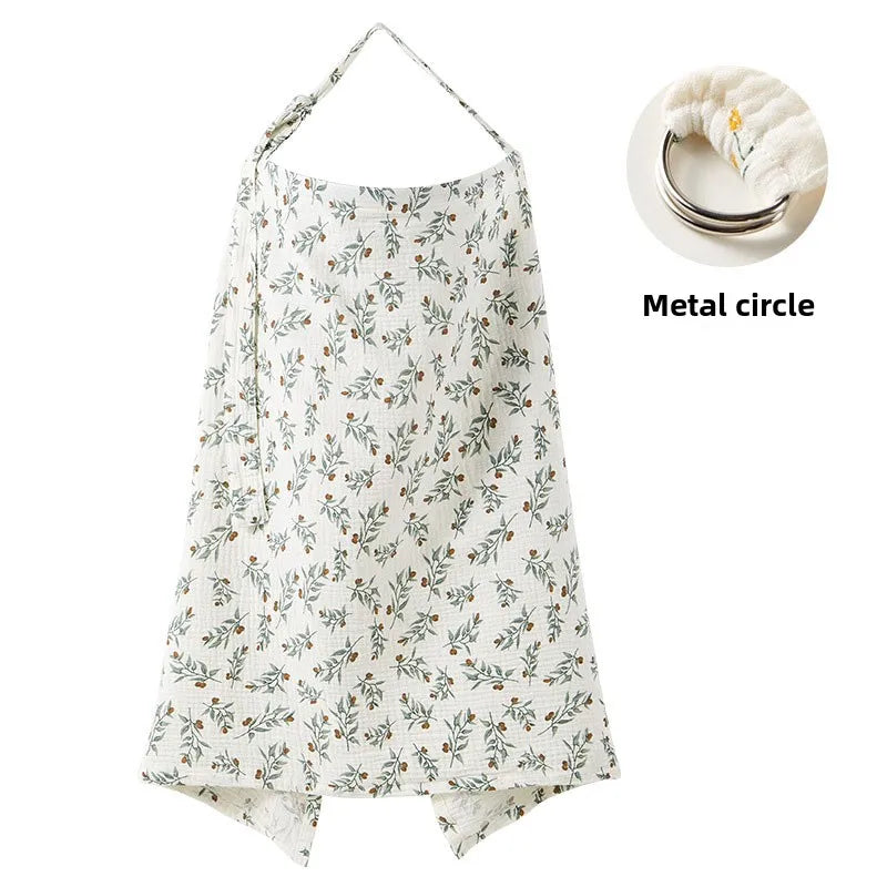 Cotton Breastfeeding Cover Mother Outing Nursing Covers Adjustable Privacy Baby Feeding Breastfeeding Apron Stroller Blanket