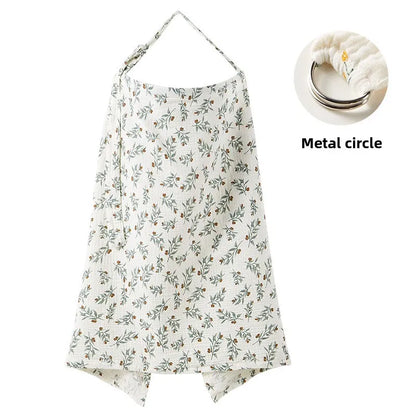 Cotton Breastfeeding Cover Mother Outing Nursing Covers Adjustable Privacy Baby Feeding Breastfeeding Apron Stroller Blanket