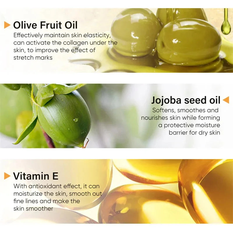 Stretch Mark Removal Oil Removes Postpartum Pregnant Women Scar Repair Obesity Stretch Mark Anti-Aging Firming Serum Skin Care