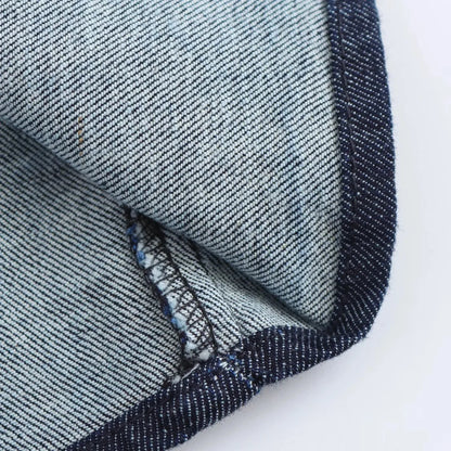 Denim Dress Women's Spring Summer Casual Long Dresses For Women 2025 New Fashion Ruched Short Sleeve Streetwear Midi Dress