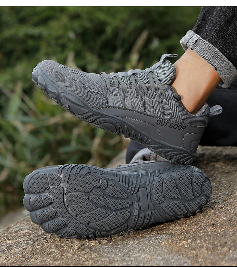 New Hiking Shoes, Plus Size, Couple Outdoor Sports Shoes, Wide Palm, Wide Last Shoes, Barefoot Casual Shoes, Indoor Yoga Fitness