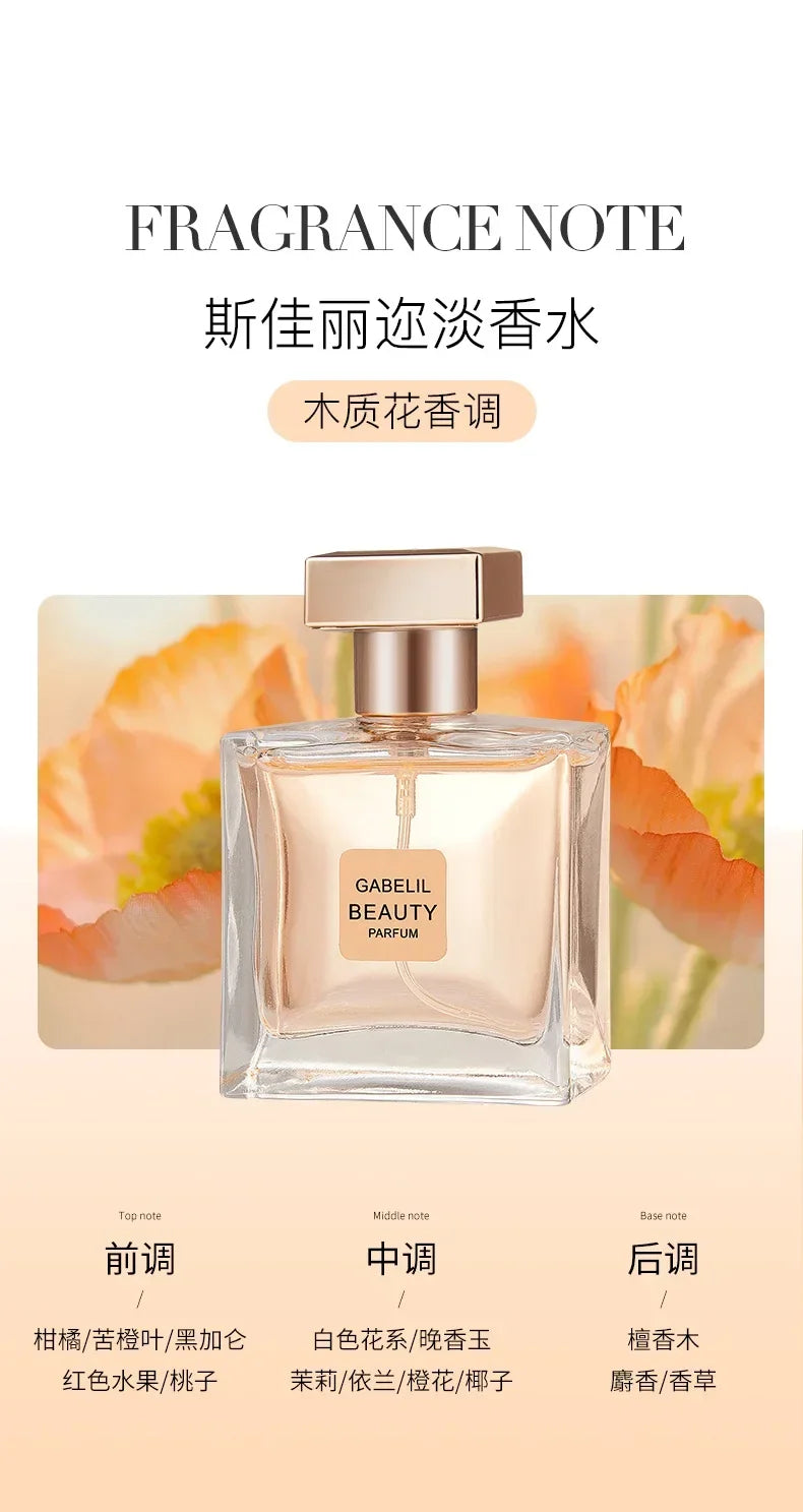 100ML Original Women Perfume Gift Box Perfumes Set Long Lasting Fresh Fragrance Eau De Toilette Gift For Women Men Pheromone