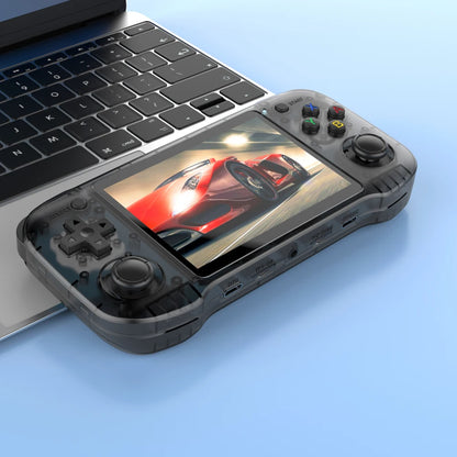 NEW 4.2inch R46H Retro Handheld Game Console Linux System 64G/128G IPS Screen Two-player WIFI Game Console Portable Pocket R46S