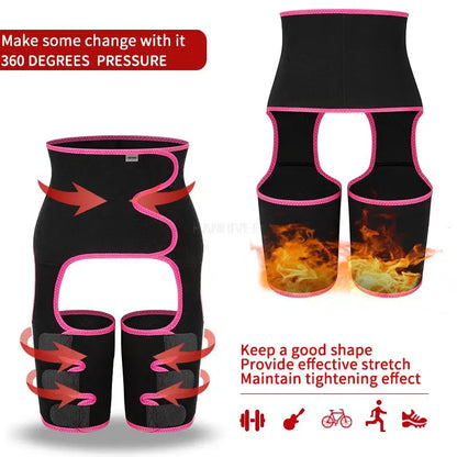 3 and 1 body shaper waist thigh trimmer waist lift hip training shaper hip belt postpartum body shaper