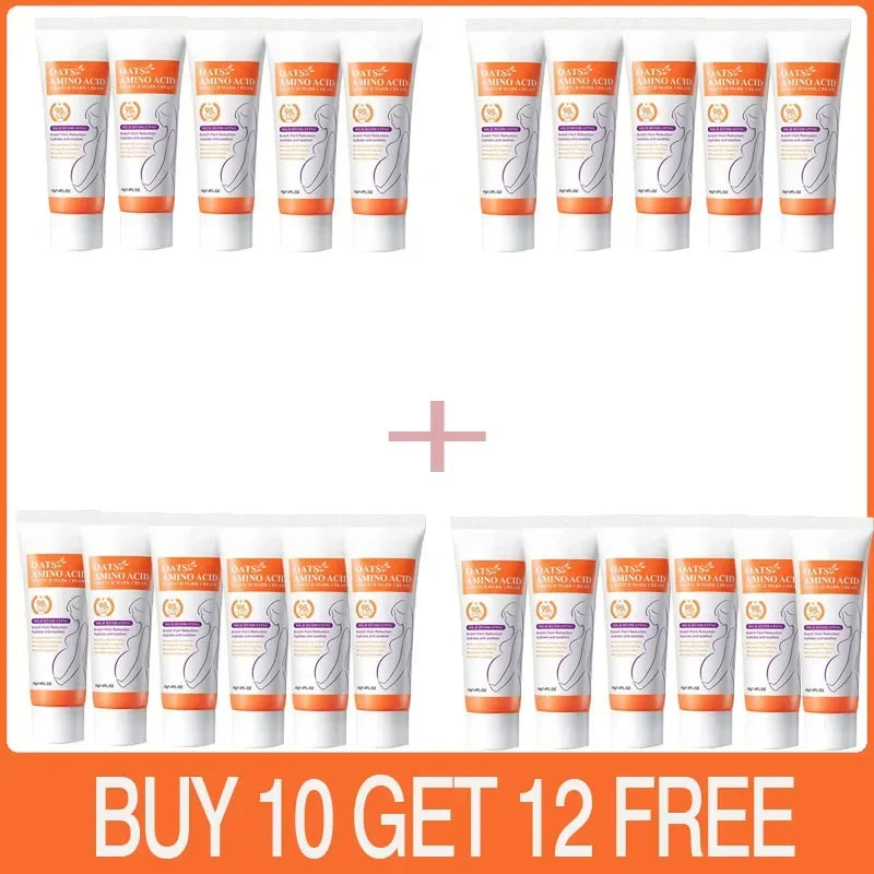 Stretch Marks Removal Cream Light Lines Postpartum Obesity Pregnancy Powerful Fast Absorption