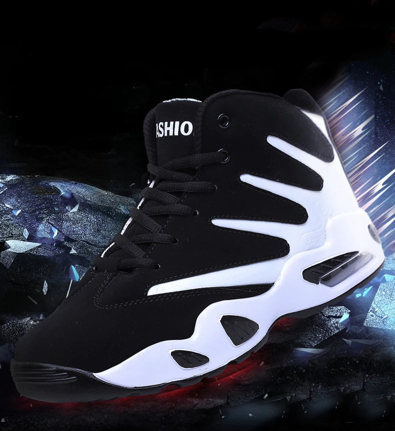 High Top Men Sneakers Fashion Breathable Running Shoes for Men Versatile Basketball Shoes Designer Men Sport Shoes Tenis Hombres