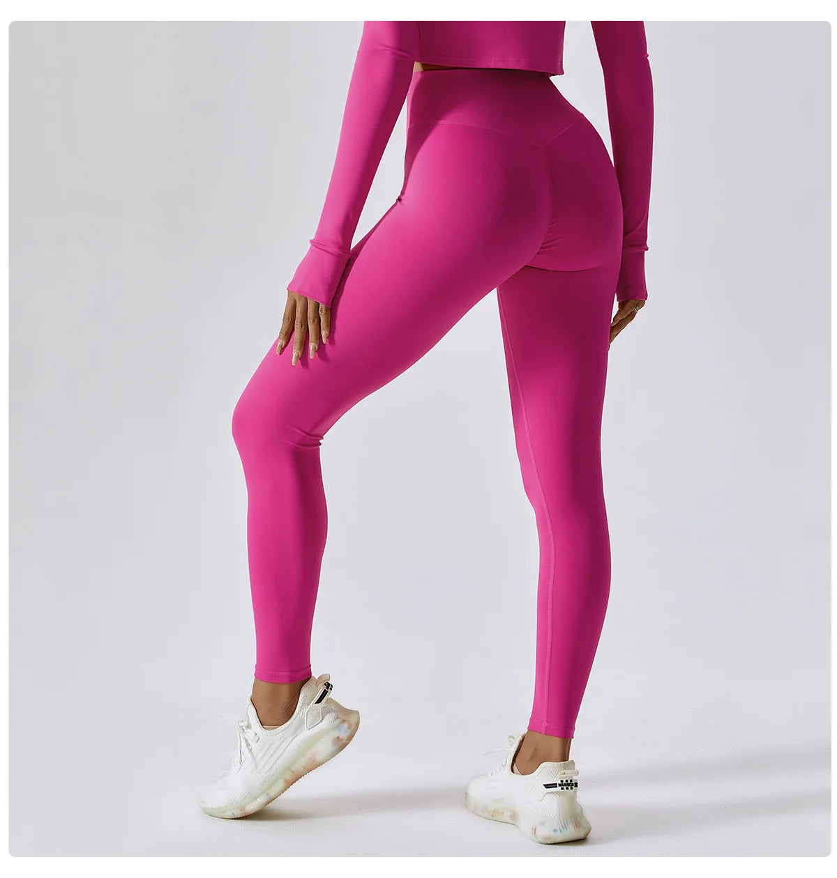 High Waist Yoga Leggings Women Push Up Sport Leggings Fitness Running Hip Lift Yoga Pants Highly Elastic Gym Workout Leggings