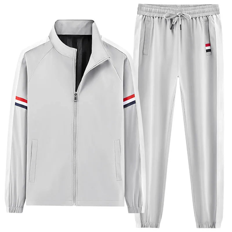 Men's Tracksuits 2 Piece Outfits Sweatsuits for Men Long Sleeve Track suits Athletic Full Zip Active Joggers Sports Running Sets