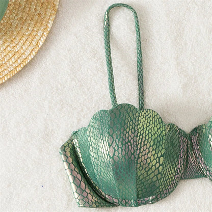 Sexy Push Up Bikinis Sets for Women Swimwear Micro Thong Swimsuits Back Kontted Bathing Suit Brazilian Bikini Mujer Beachwear