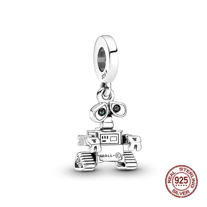 Charms 925 Silver Disney Series-Witch Charms Beads Fits 3mm Original Bracelet Necklace Womens DIY Fine Jewelry Gift Hot Sale