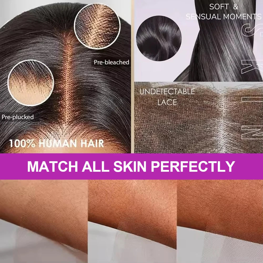 Body Wave Short Bob Wigs Brazilian Loose Water Wave 13x6 Hd Lace Front Wig 100% Glueless Human Hair 7x5 Closure Wig PrePlucked