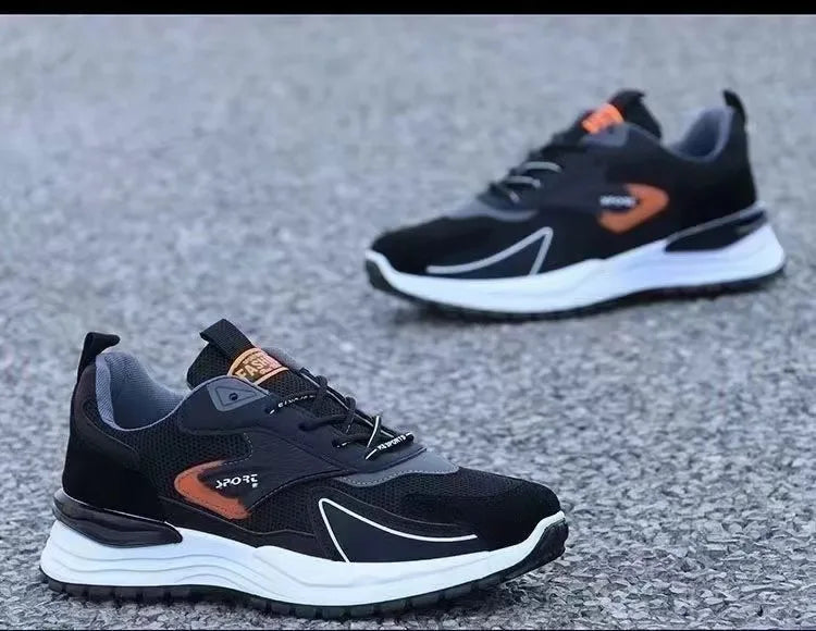 Men's Shoes Fashion Mens Sneakers 2026 Autumn New Brand Design Comfortable Soft Soled Men Running Shoes Tenis Masculino