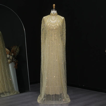 Customized Evening Dresses Luxury sexy Prom Dress Caftan Nude Wedding Formal Elegant Exquisite High Quality Party Gown for Women