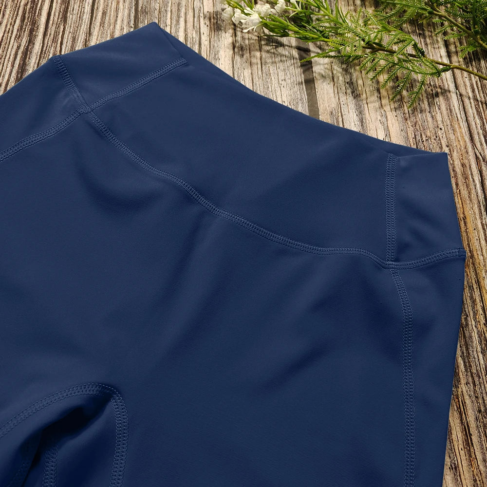 2 Pieces Women Yoga Set Workout Sportswear Gym Clothing Fitness Short Sleeve Crop Top High Waist Leggings Sport Suits