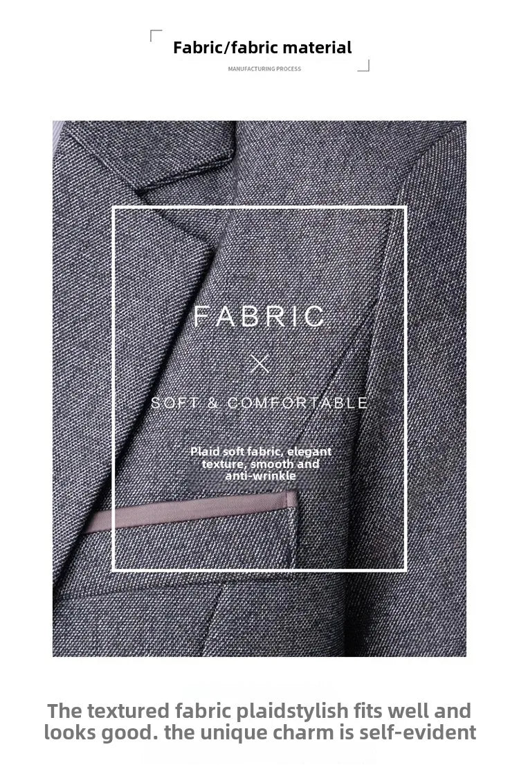 Elegant Western-Style Black Suit Jacket For Women Fashionable Professional Workwear Ideal For Interviews And Office Settings