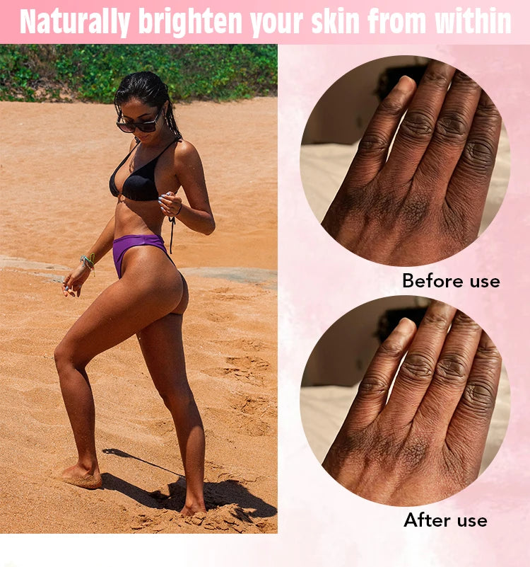 AILKE Vitamin C Cream, Hydration & Brightening Lotion, Improve Dull Skin, Clean Skin, Glowing Beauty Face & Body Care