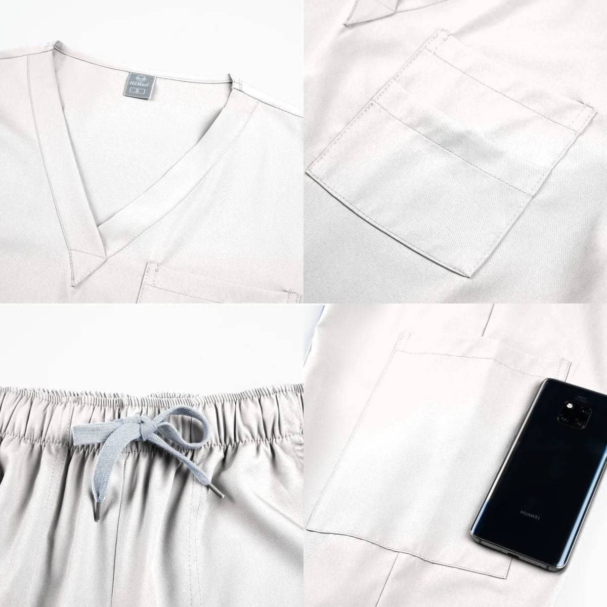 New Nurse Uniform Woman Hospital Doctor 's Medical Sweatshirt Nursing Pants Unisex Workshop Uniforms Beauty SPA Work Clothes