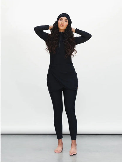 Muslim Modest Swimwear Hijab Swimsuit Women Swimming Suit Cover Ups Burkini Hijabs For Woman Islamic Long Sleeve Bathing Swim