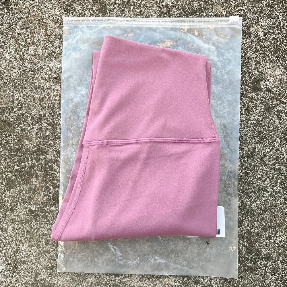 Solid Color Back Waist Pocket High Waist Yoga Legging Women Sport Cropped Pants Butter Athletic Gym Comprehensive Training Jog