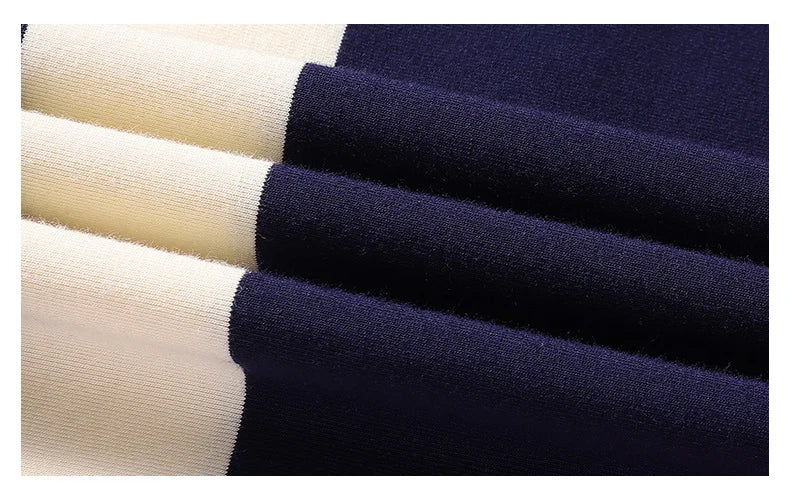 Spring Men Polo Shirt Cotton Long Sleeve Stripe Polo Shirt Men Autumn Embroidery Casual Fashion Polo Shirt Business T-shirts Men