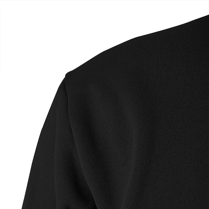 Men's Tracksuit Jogging Suit Set Workout Quarter Zip 2 Piece Printed Sweatsuit