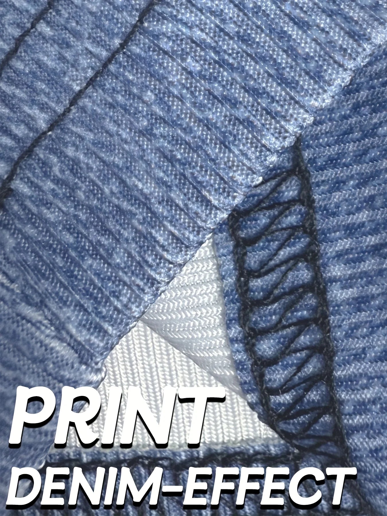 Women's Slim Fit Autumn Leggings with Full Length Denim-Look Floral Print Casual and Comfortable Workout Pants