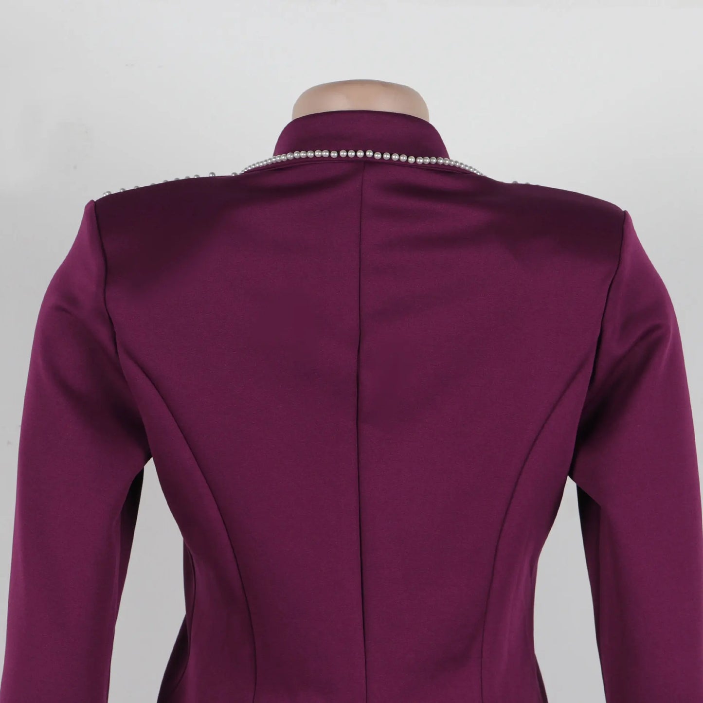 2 Pieces Women's Sets Autumn Winter Long Sleeve Pearl Blazers Suit Tops And Pants Suits Two Piece Set Tracksuit Outfit 2026