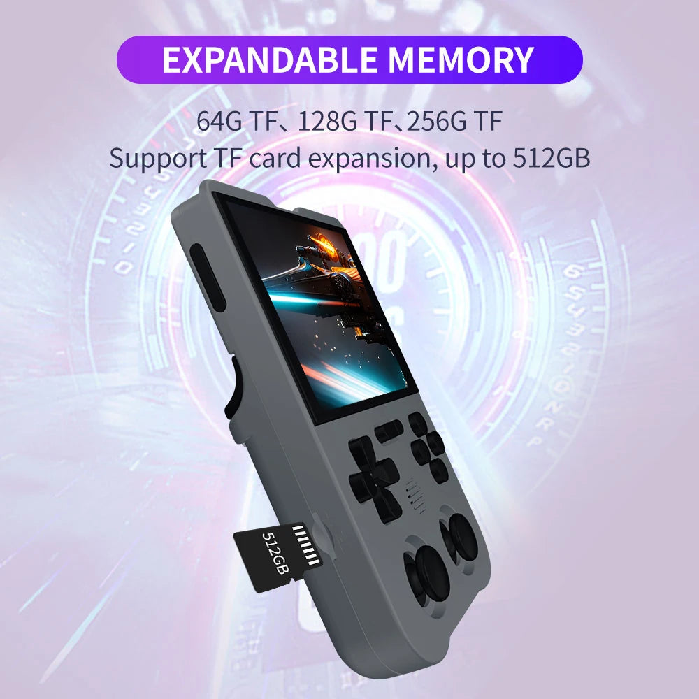 Coopreme XU10 Handheld Game Console 3.5" IPS Screen 3000mAh Battery Linux System Magicx Portable Video Game Console