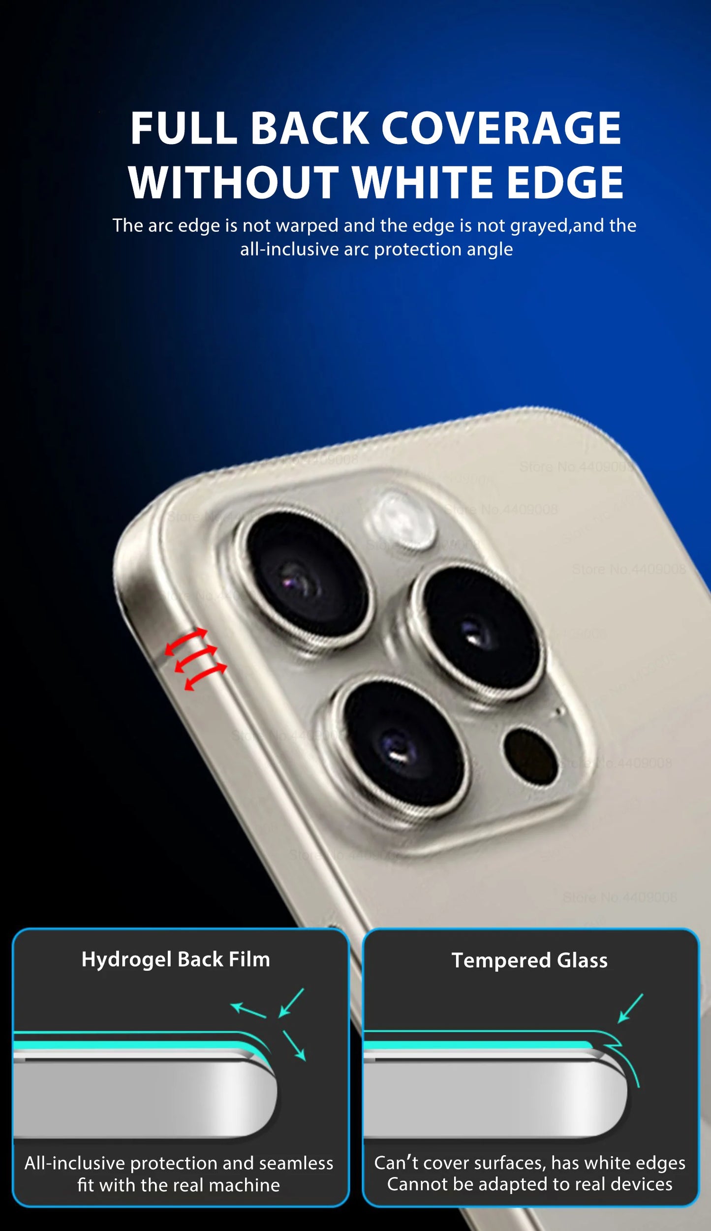 3Pcs Back Hydrogel Film For Apple iPhone 17 16 Pro Max Air Full Cover Screen Protection Clear Film HD Stickers Phone Accessories