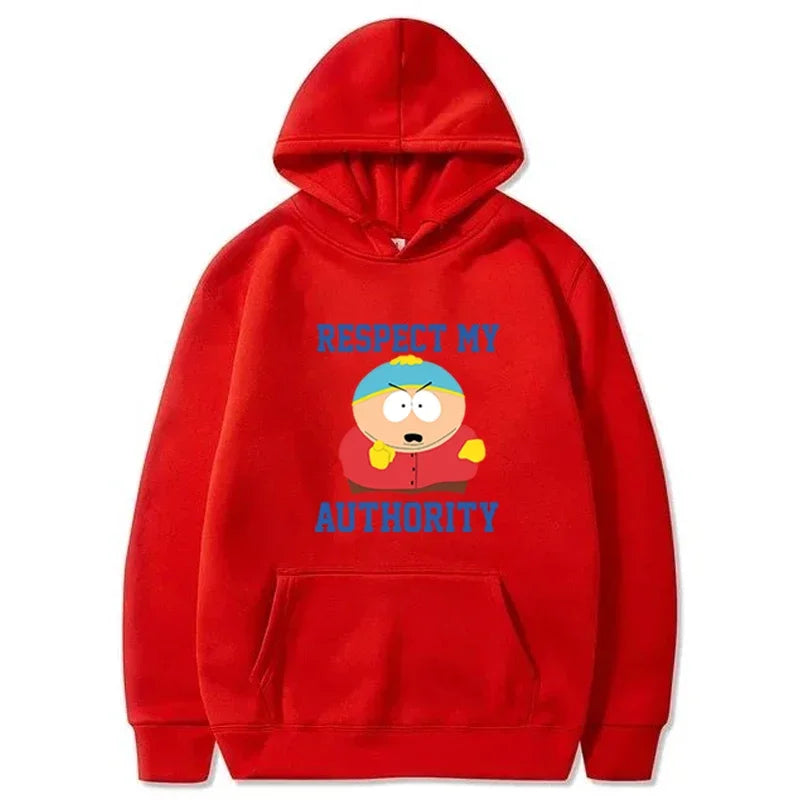 New Men Women South Park Printed Hoodie Autumn Winter Funny Fashion Casual Long Sleeve Fleece Oversized Pullover Sweatshirts