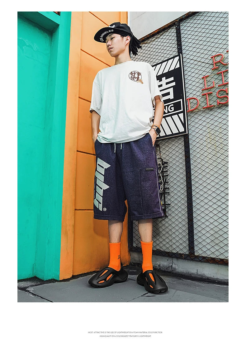 Sandals Mens Slippers Summer EVA Hole Sandals Man Shoes Brand Beach Platform Water Slides Unisex Hollow Sandals Men Casual Shoes