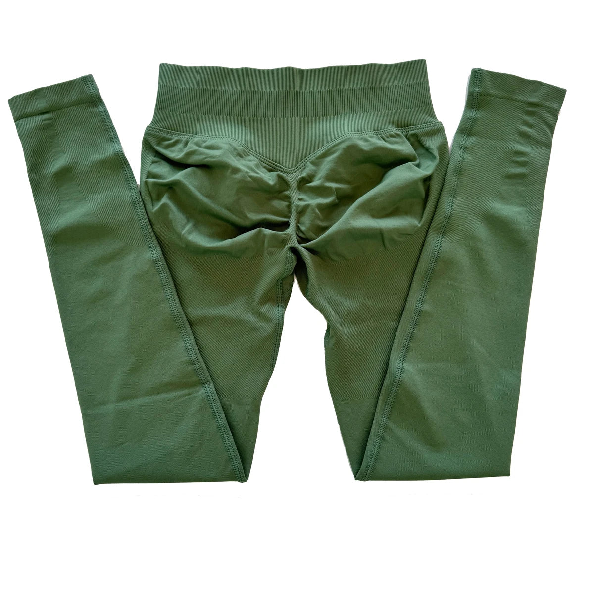 No Logo Scrunch Bum Gym Legging for Women Low Waistband Seamless Yoga Legging Workout Yoga Pants Push Up Sports Tights