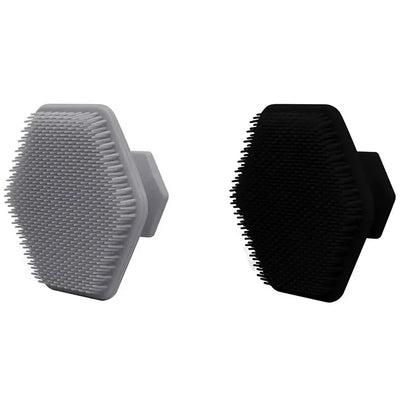 Silicone Cleaning Brush Face Cleansing Scrubber Massager Manual Facial Cleansing Brush Exfoliating Gentle Beard Skin Care Tool