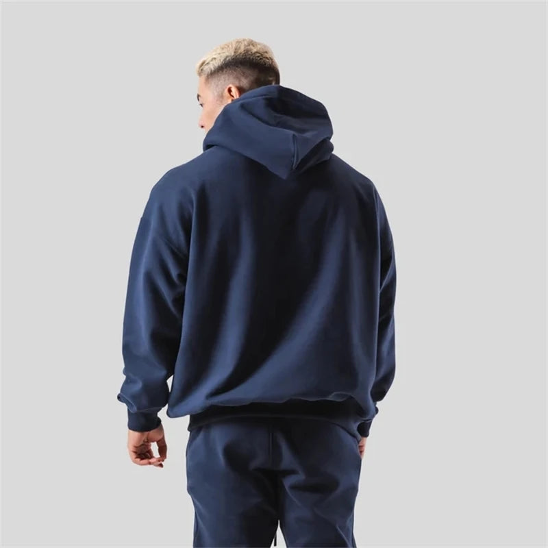 LYFT Classical LOGO Men Hoodies Winter Fleece Warm Mens Sweatshirt Fashion Streetwear Casual Men's Loose Pullovers Brand Hoody