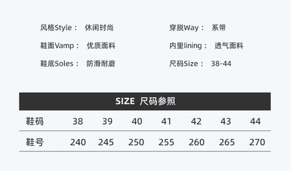 Spring and Summer New Breathable Mesh Casual Men's Running Shoes, Running Casual Sports Shoes, Anti-slip Lace-up Sports Shoes