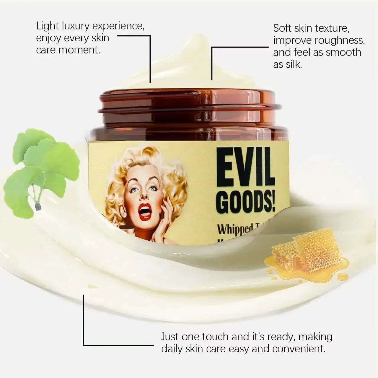 100% Grass Fed Grass Finished Whipped Vanilla Beef Tallow Moisturizer,Anti Aging Fine Lines Whitening Moisturizing Brightening