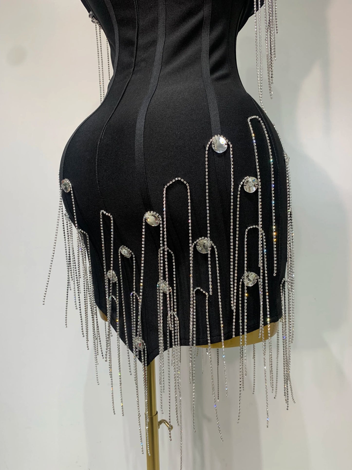 Women Sexy Backless Spaghetti Strap Bodycon Sleeveless Bandage Dress 2025 Elegant Prom Gown Club Evening Party Birthday Dresses