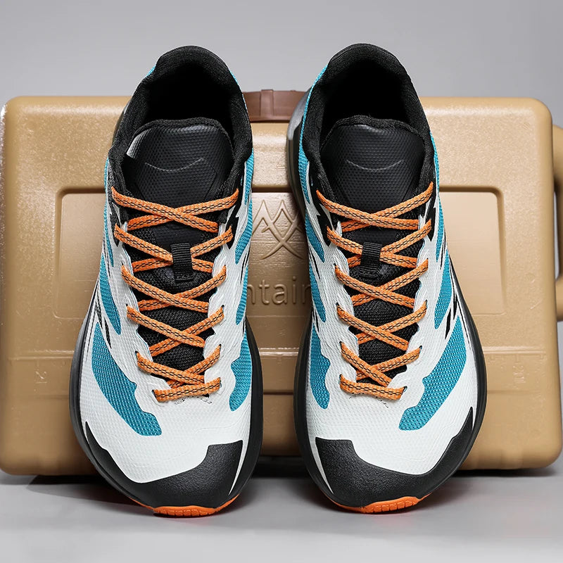 Wide Toe Men Running Sneakers Minimalist Barefoot Shoes Lightweight Breathable Zero Soles Outdoor Man Casual Walking Sport Shoes