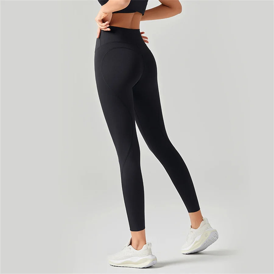 Summer Yoga Leggings For Women High Waist Breathable Quick Drying Pilates Running Jogging Fitness Girls Long Pants Gym Workout
