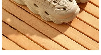 Outdoor Sports Slippers for Men and Women, Thick-Soled Eva Non-Slip Breathable Clogs, Fishing Beach Sandals for Men and Women