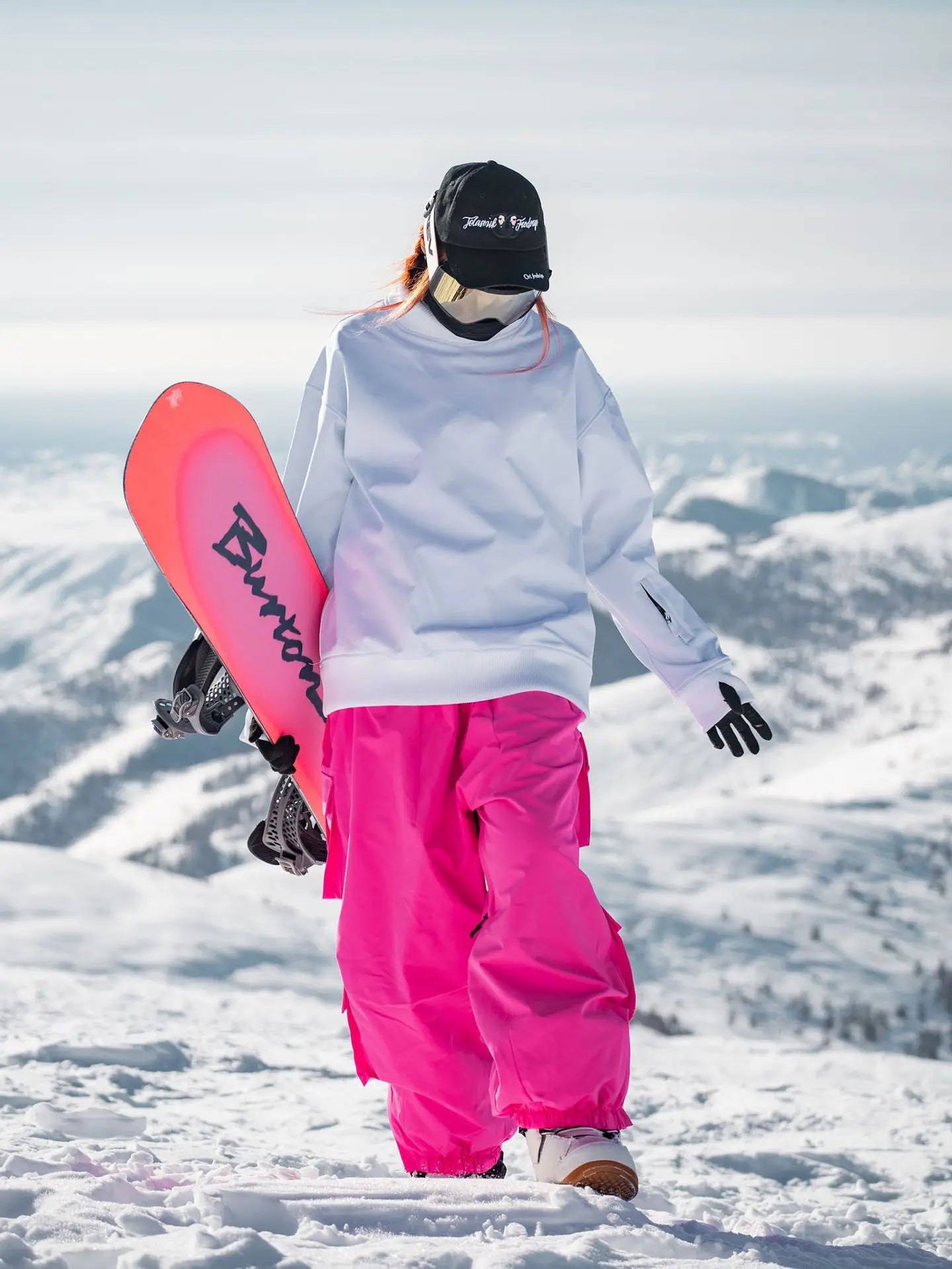 Oversize Winter Ski Pants 3L Snowboard Pant Thicken Thermal Waterproof Breathable Outdoor Sports Warm Women's Men's Ski Trousers