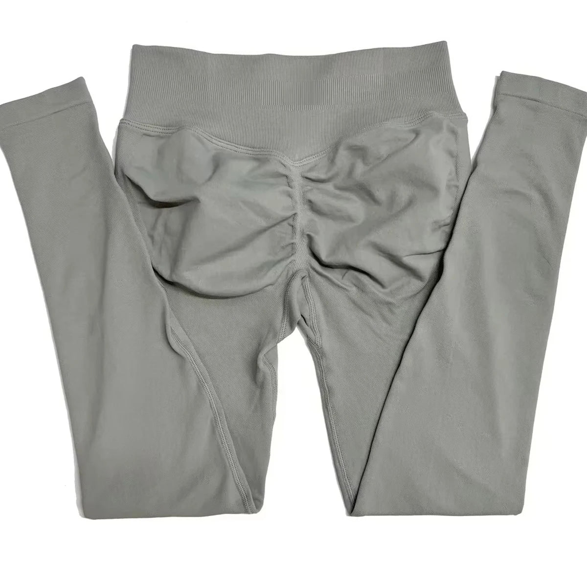 No Logo Scrunch Bum Gym Legging for Women Low Waistband Seamless Yoga Legging Workout Yoga Pants Push Up Sports Tights