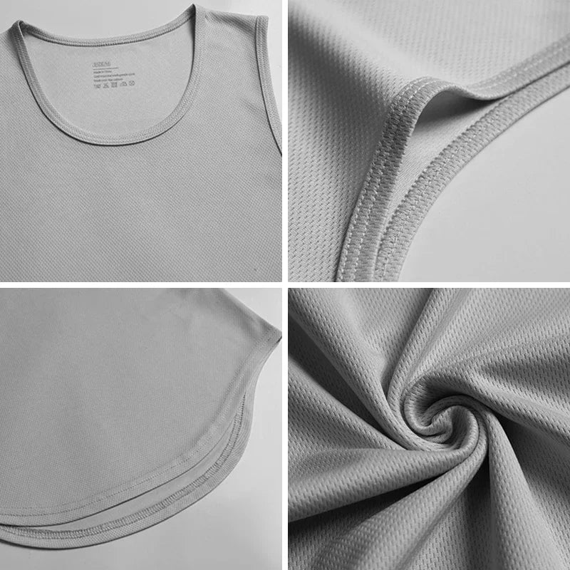 Summer Women's Gym Tank Tops Fitness Training Clothing Quick-drying Loose Bodybuilding Sleeveless Shirt Fashion Basketball Vest