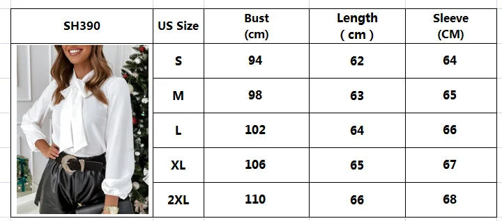 2025 Spring New Women's Stand-up Collar Long-sleeved Shirts, Fashion Office Casual Shirt, White Red Black Camisa Female Chemise