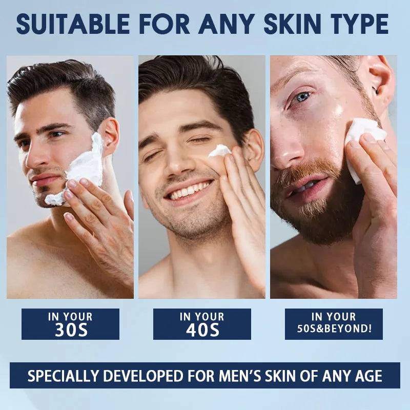 Men's Collagen Face Cream High HA Anti-aging Portable Moisturizing Cream Retinol Anti Wrinkle Skincare Products For Daily Use