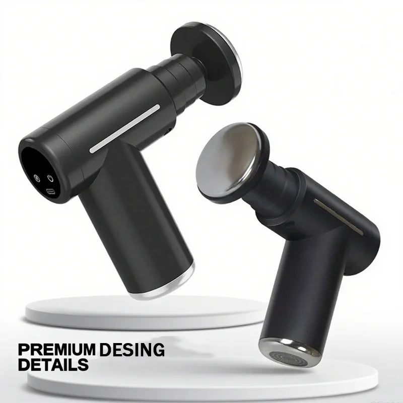 Mini Muscle Massage Gun Body Massager Deep Handheld Percussion Massager For Body Back Neck Leg Cold And Hot Compress Fascia Gun