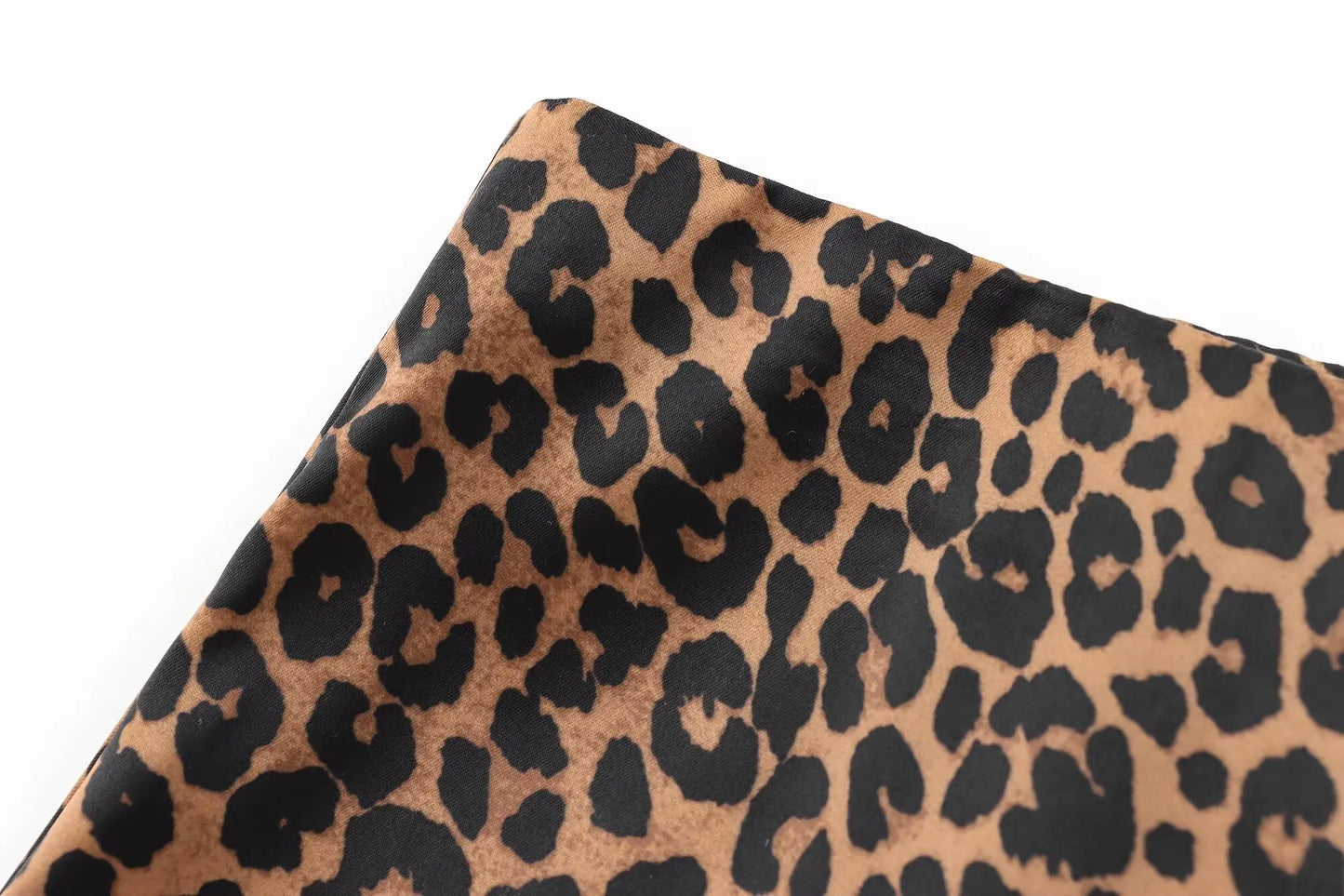 TFMLN Women Vintage Leopard Print Skirts Female 2026 Street Chic High Waist Long Skirt Spring Office Slim Fashion New Skirts