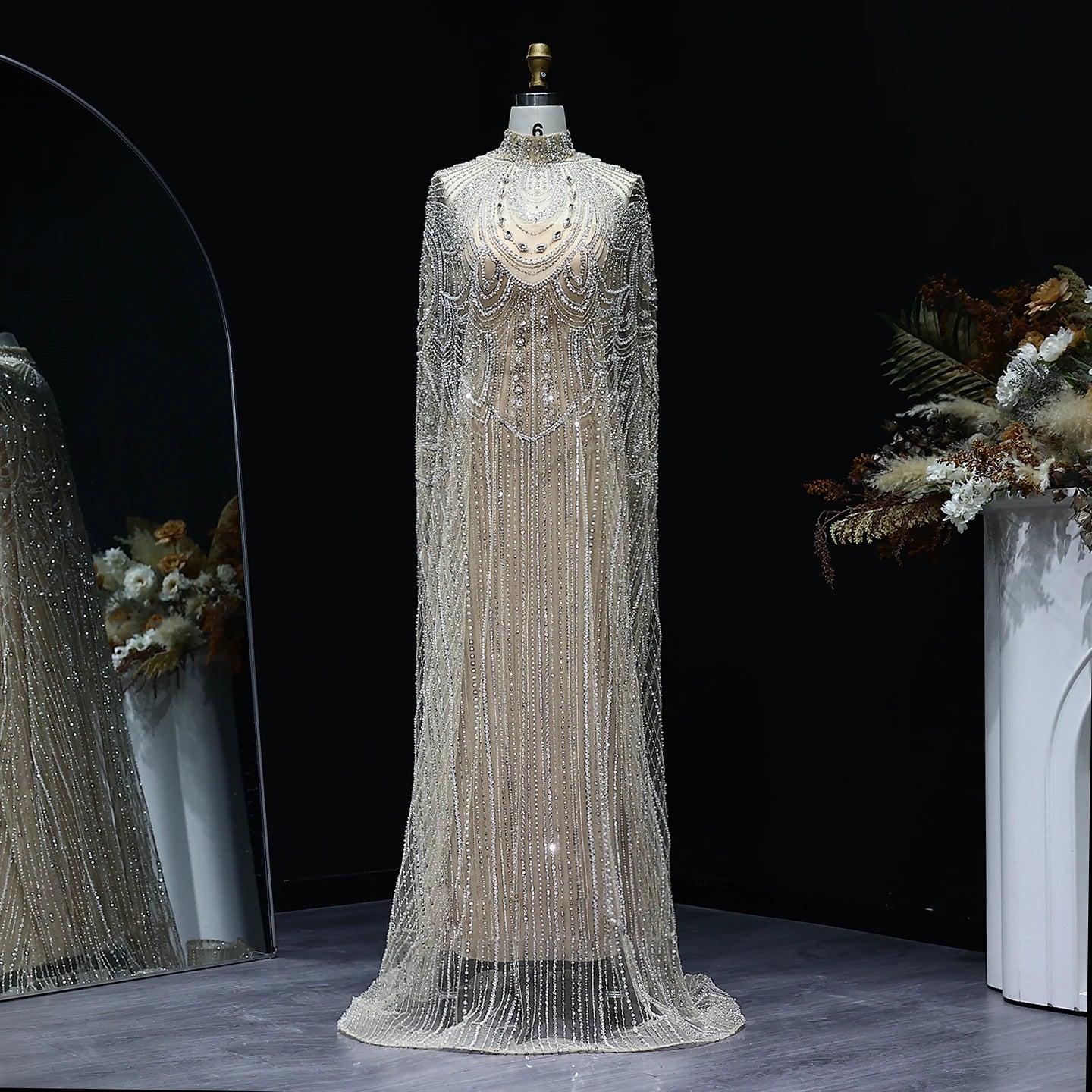 Customized Evening Dresses Luxury sexy Prom Dress Caftan Nude Wedding Formal Elegant Exquisite High Quality Party Gown for Women