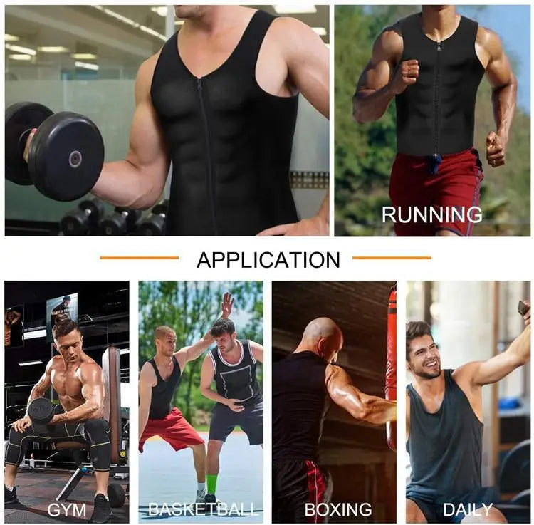 Body Shaper Mens Waist Corset Slimming Belt Belly Underwear Fat Burner Chest Abdominal Binder Sweating Man Reductive Girdle