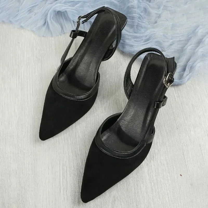 Luxury High-quality Women's Sandals Casual Fashion Brand High Heels Comfortable and Elegant 2025 Summer High Heels Women's Shoes